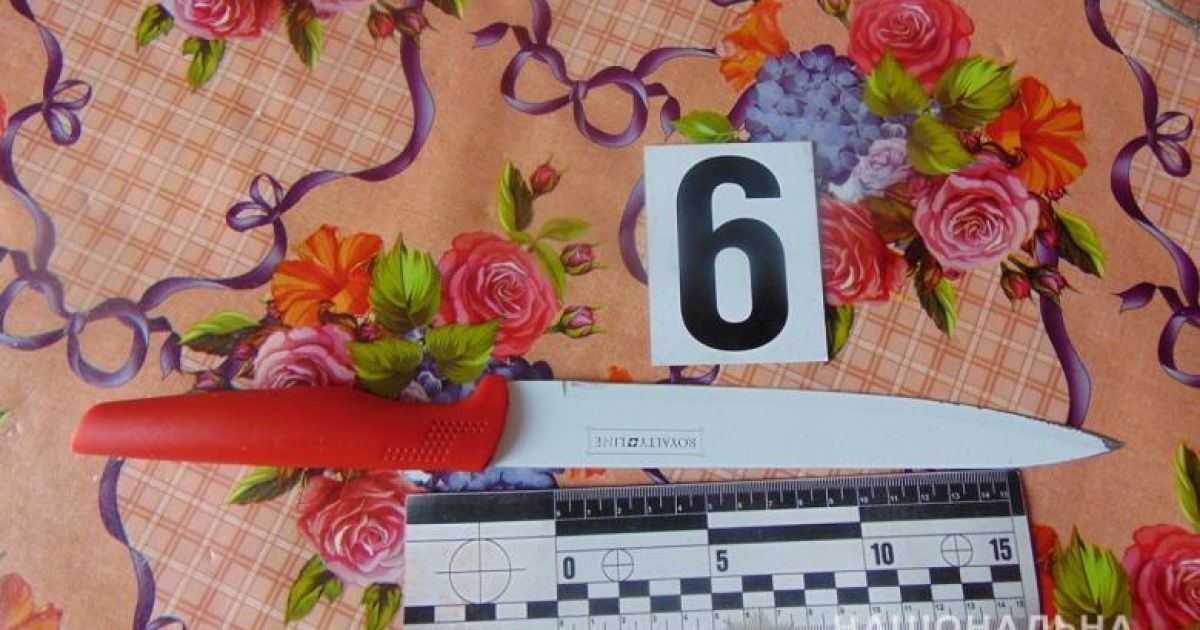 В Киеве на Оболони свекровь схватила кухонный нож и ударила невестку в грудь