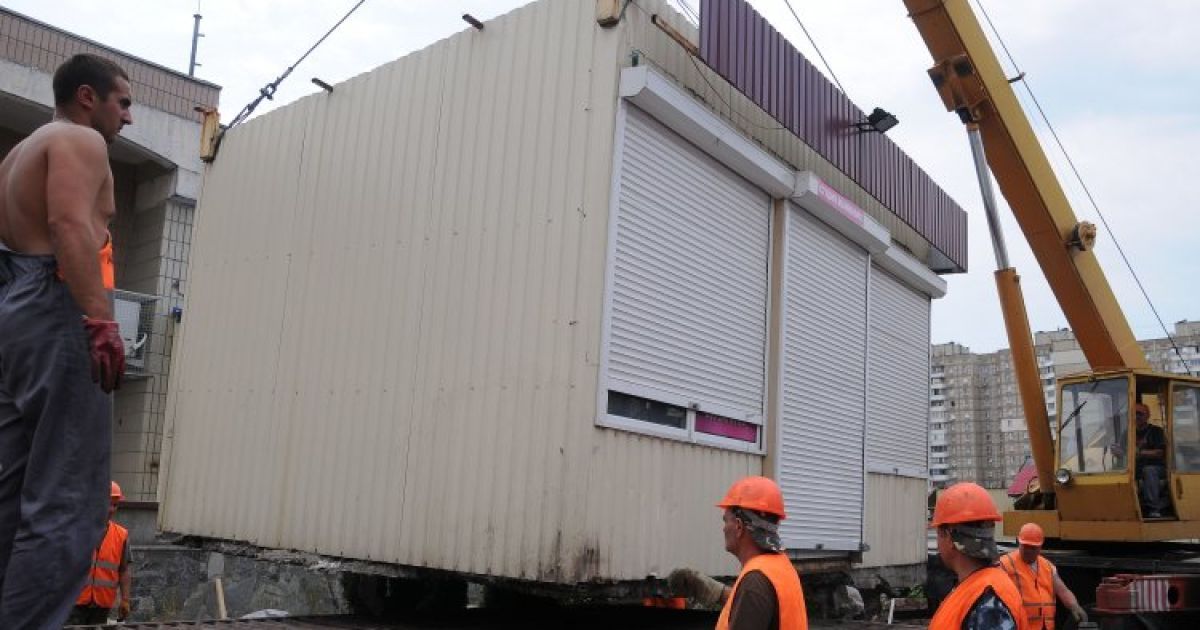 У Києві почнуть масово демонтувати МАФи