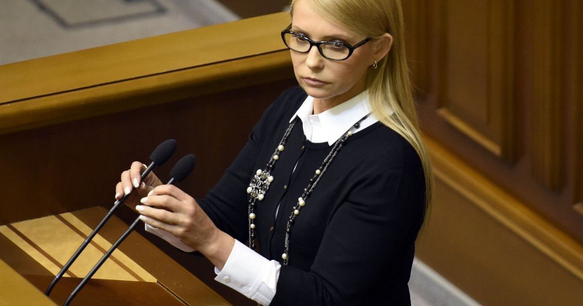 Тимошенко сколикає внеочередную Раду.