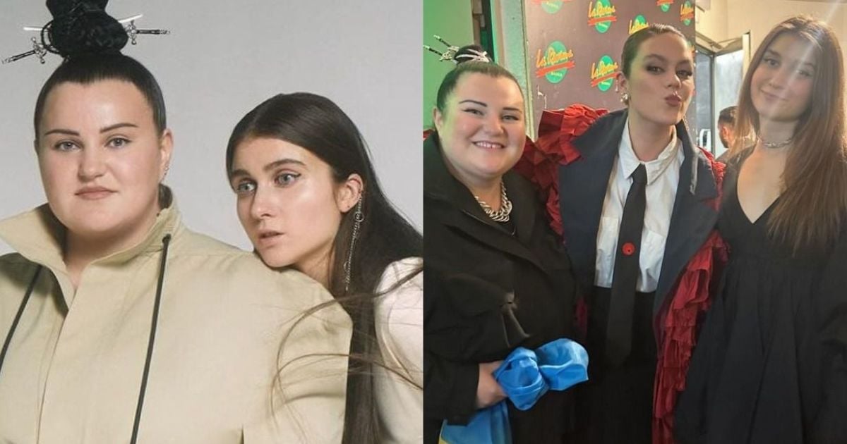 alyona alyona и Jerry Heil на пре-пати "Евровидение-2024" в Испании