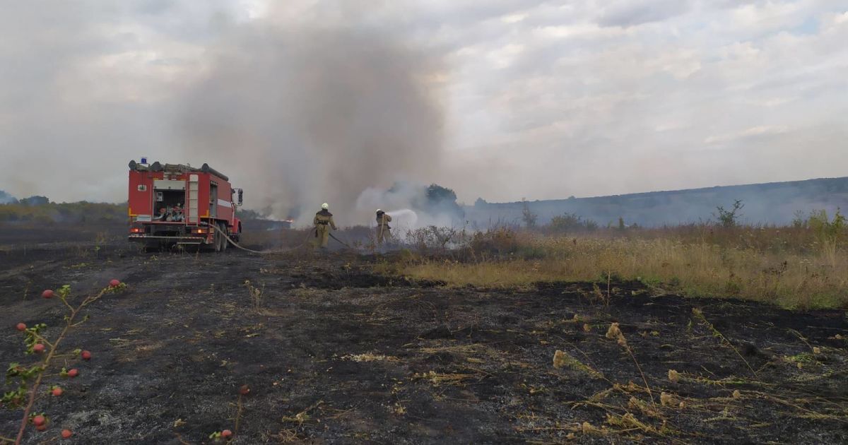 У Луганській області чотири осередки вогню ліквідовані, три - локалізовані