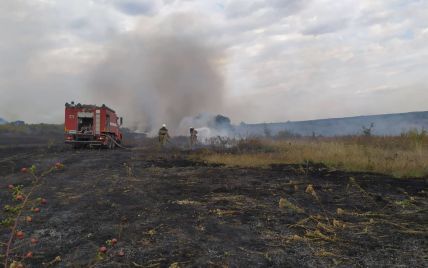 У Луганській області чотири осередки вогню ліквідовані, три - локалізовані