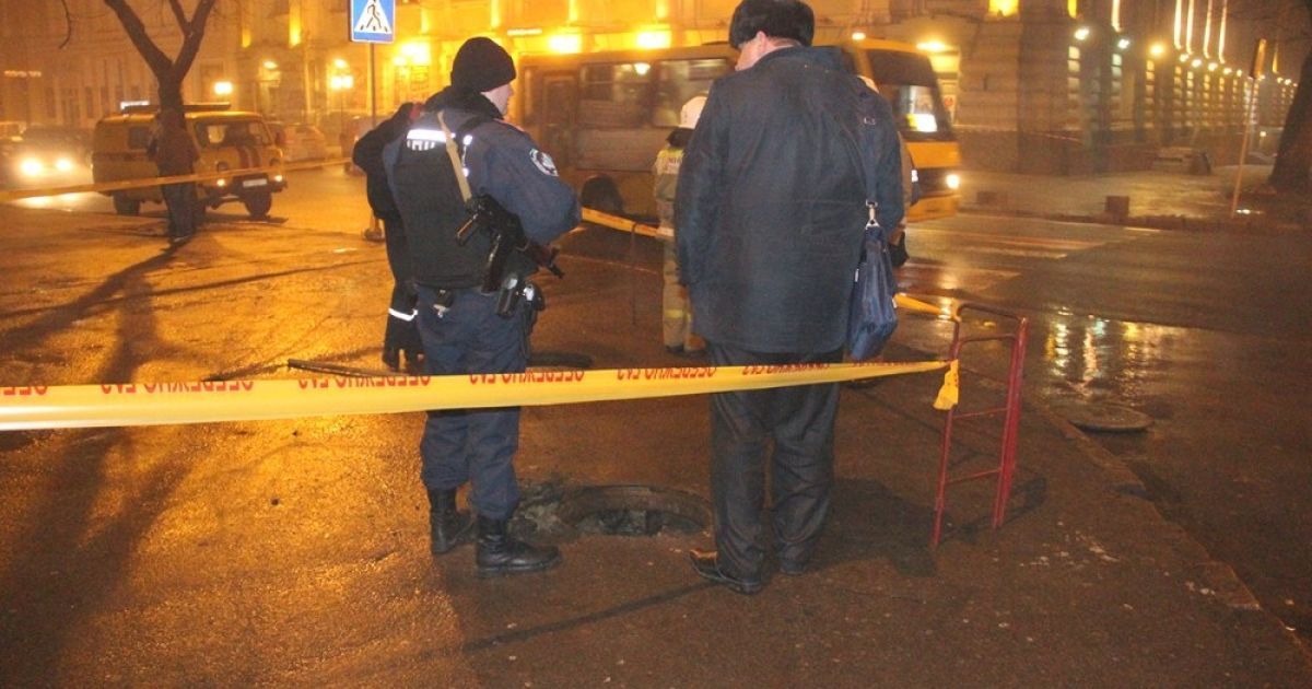 В Одессе произошел мощный взрыв в канализации