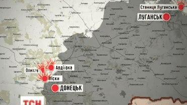 Накануне вечером в Авдеевке боевики обстреляли дома мирных жителей