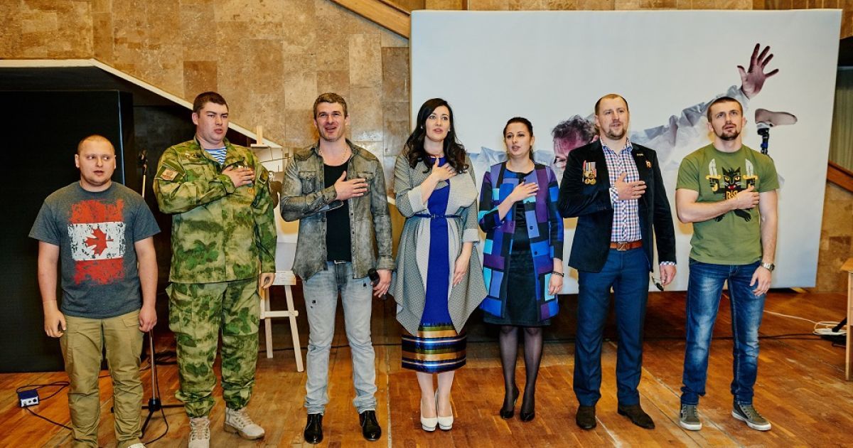 Проект &laquo;Пеерможці&raquo; представили в Харькове / © пресс-служба канала "1+1"