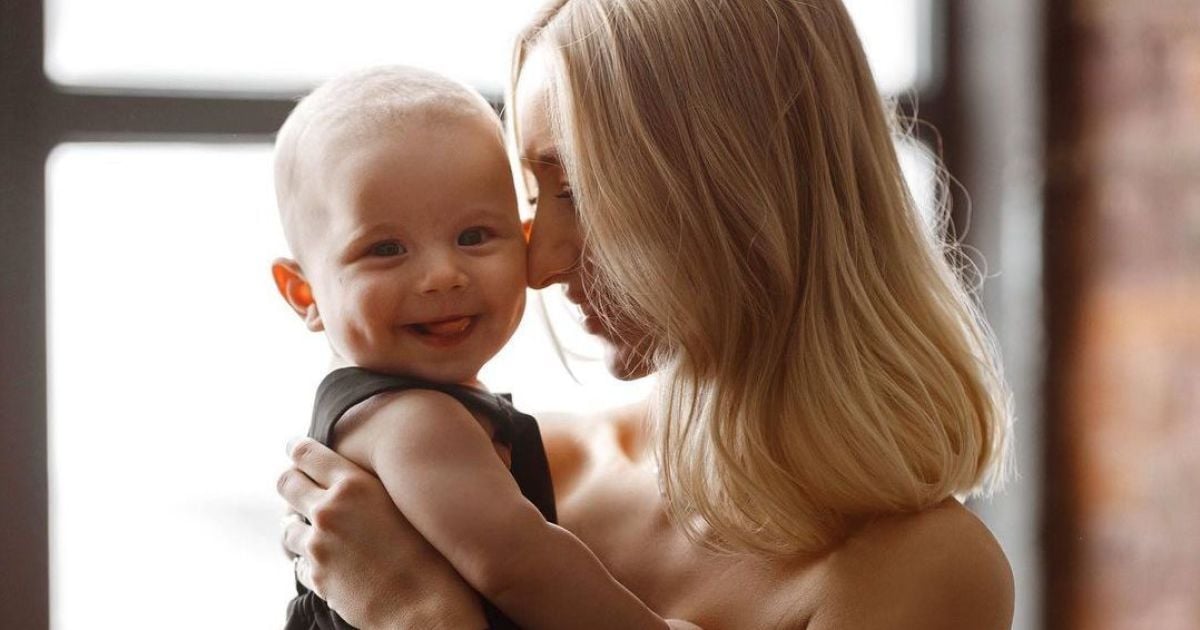 Екатерина Репьяхова с сыном