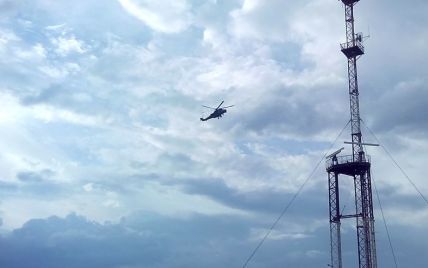 В РФ разбился военный вертолет