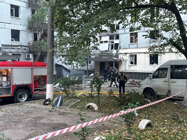 Наслідки російської масованої атаки у Дніпрі / © Сергій Лисак, голова Дніпропетровської ОВА.