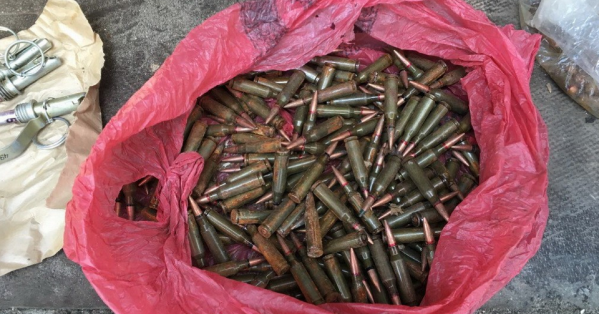 Арсенал оружия из зоны АТО обнаружили на Запорожье