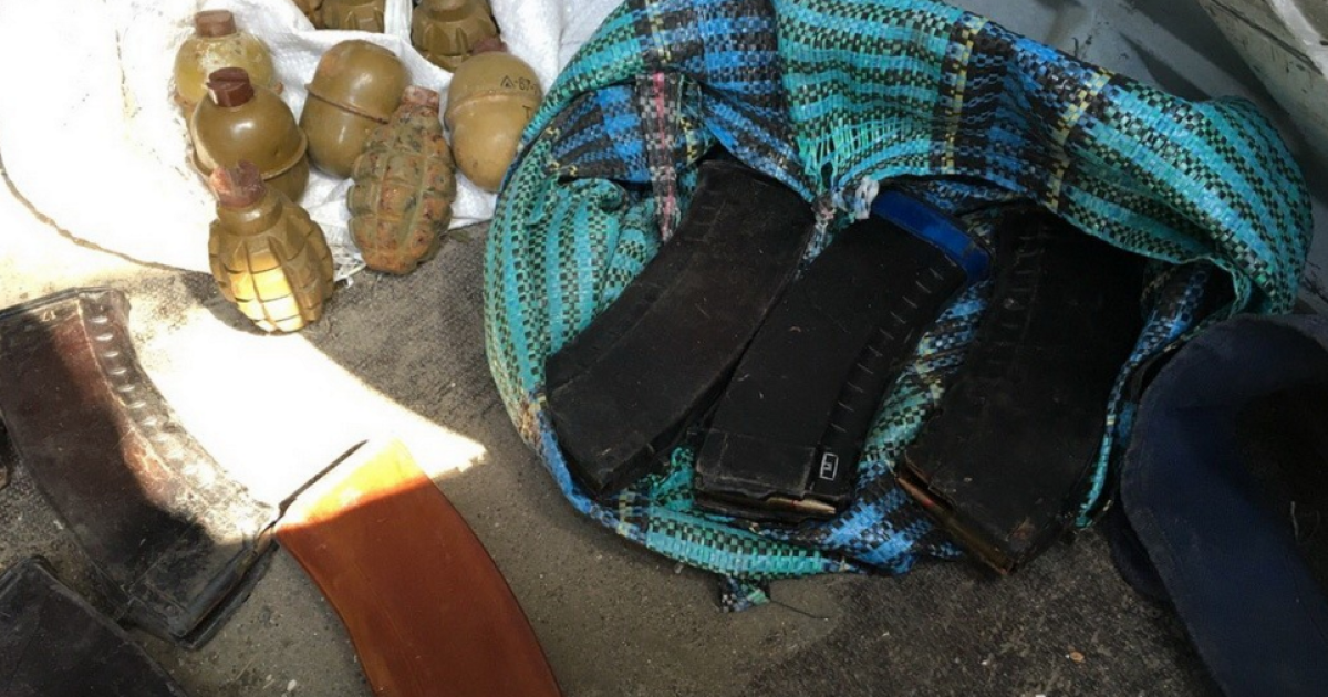 Арсенал оружия из зоны АТО обнаружили на Запорожье