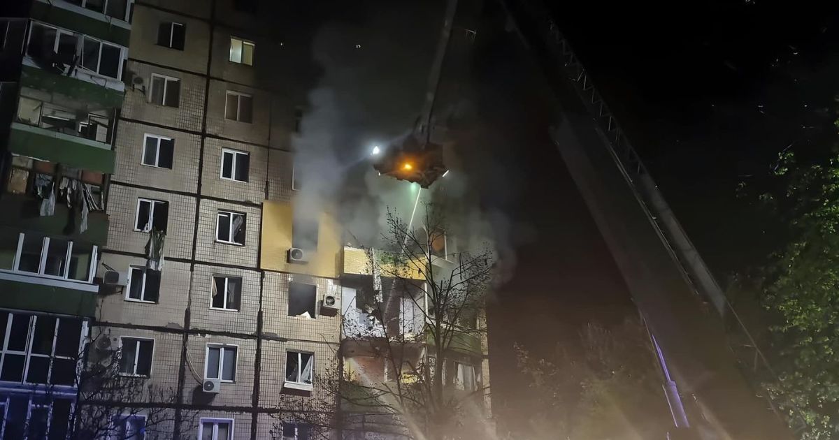 Вибух газу стався у житловому будинку Кривого Рогу / Фото: ГУ ДСНС у Дніпропетровській області