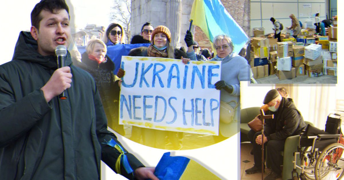 Дмитрий Щукин — один из основателей ассоциации PeopleforUkraine украинской диаспоры в итальянском городе Римини.