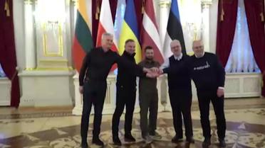 Володимир Зеленський зустрівся з президентами Польщі, Латвії, Литви та Естонії