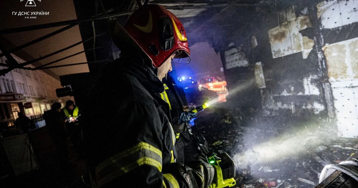 В Киеве взорвался газовый баллон в МАФе: есть пострадавшие (фото)