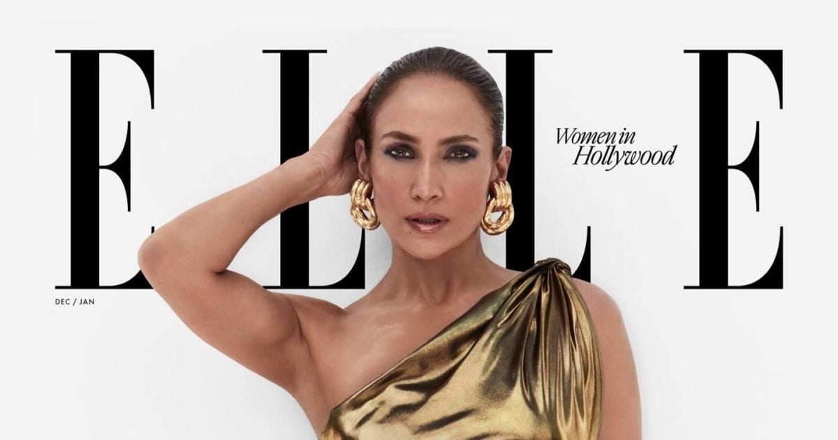 Дженніфер Лопес на обкладинці Elle USA