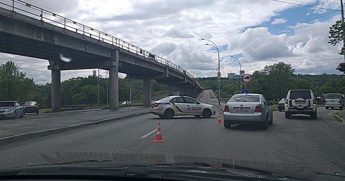 Правоохранители задержали "минера" моста Патона в Киеве