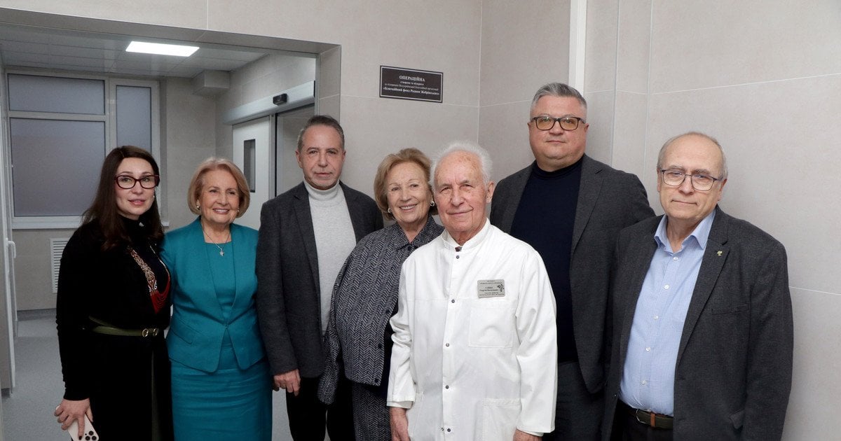 5,3 млн грн на нову операційну в Інституті травматології та ортопедії НАМН України від Благодійного фонду Родини Жебрівських і Farmak