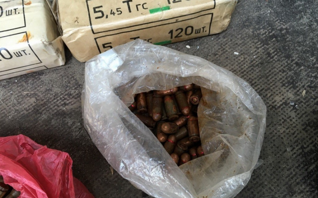 Арсенал оружия из зоны АТО обнаружили на Запорожье / © Пресс-служба СБУ