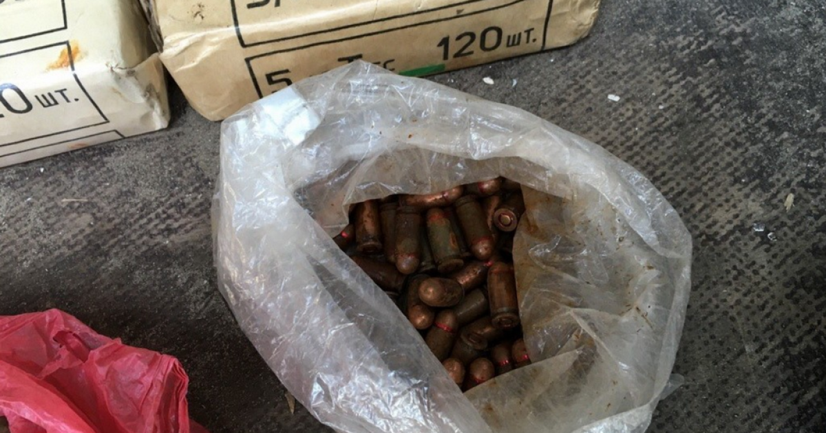 Арсенал оружия из зоны АТО обнаружили на Запорожье