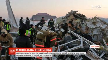 Количество погибших после падения пассажирского самолета в Казахстане возросло до 15
