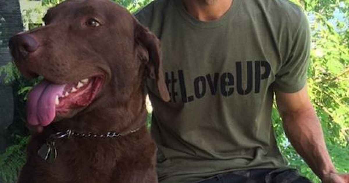 Энрике Иглесиас и пес Джек/Инстаграм Энрике Иглесиаса