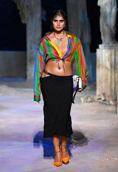 Коллекция Versace трет-а-порте сезона весна-лето 2021 / © East News