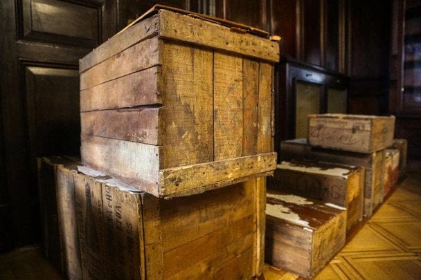 Ящики з нацистськими документами. Фото: Верховний суд Аргентини