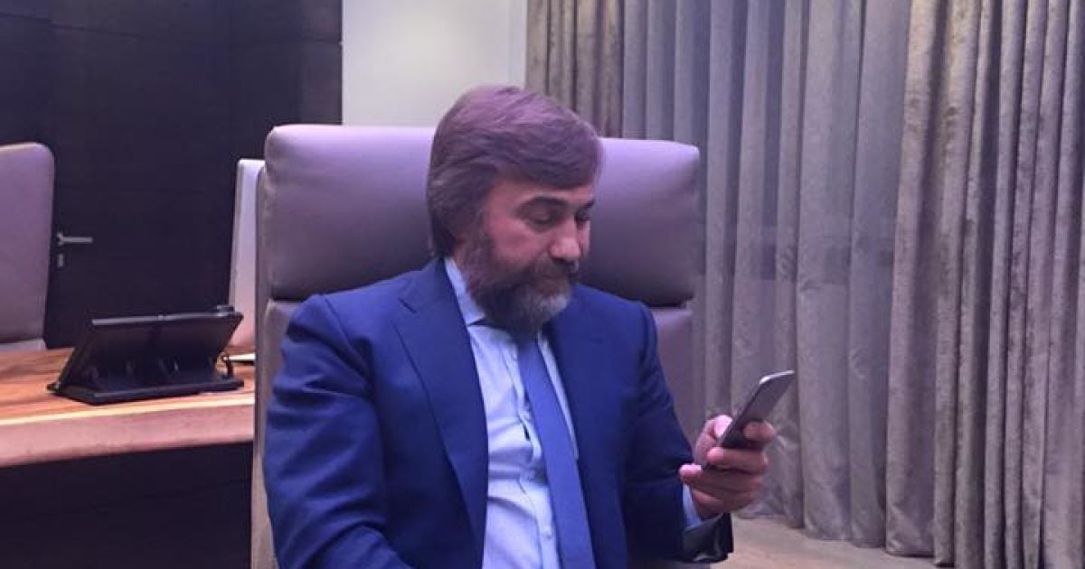 Новинський прибув до України