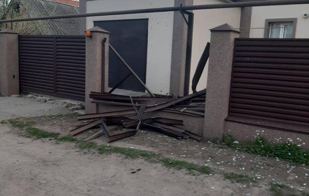 Наслідки обстрілу Дніпропетровської області 12 квітня / © Сергій Лисак, голова Дніпропетровської ОВА.