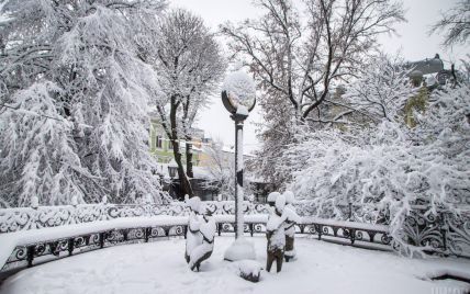 Украинские климатологи обещают теплую зиму, но сначала - снегопады и мороз