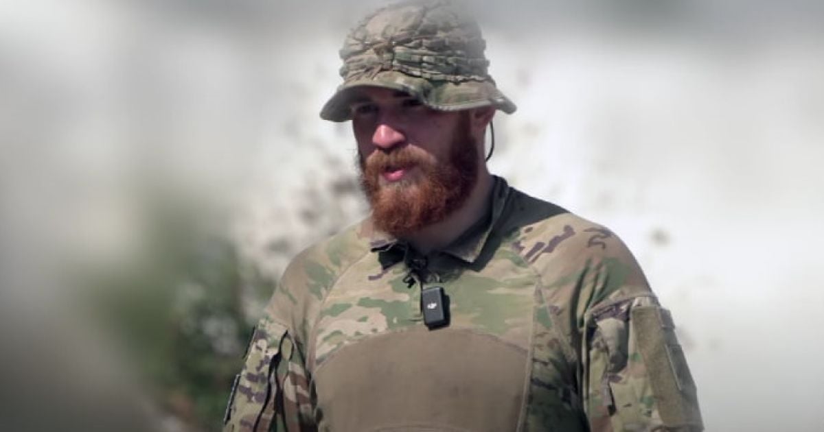 Боец с позывным "Фрост" / Скриншот