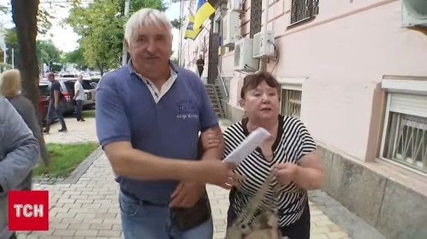 Наталія Вітренко з чоловіком / © ТСН
