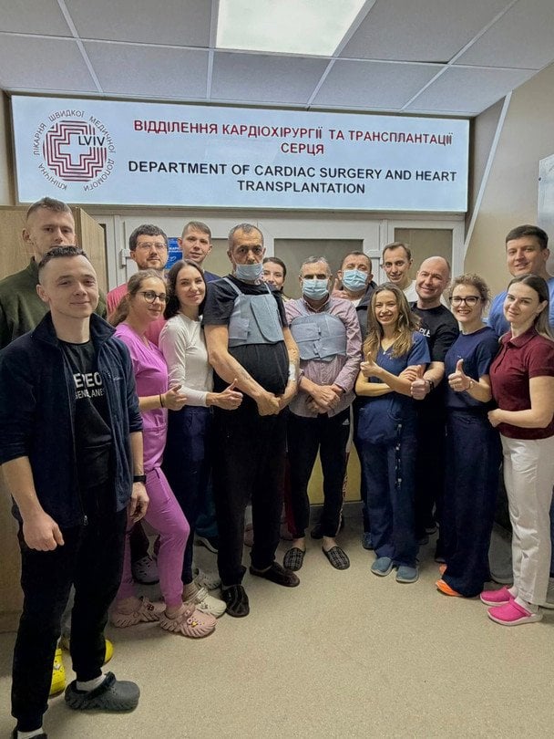 Медики і пацієнти львівського Центру трансплантології / © Перше медичне об'єднання Львова