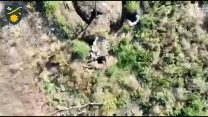 ВСУ показали очередной удар по оккупантам