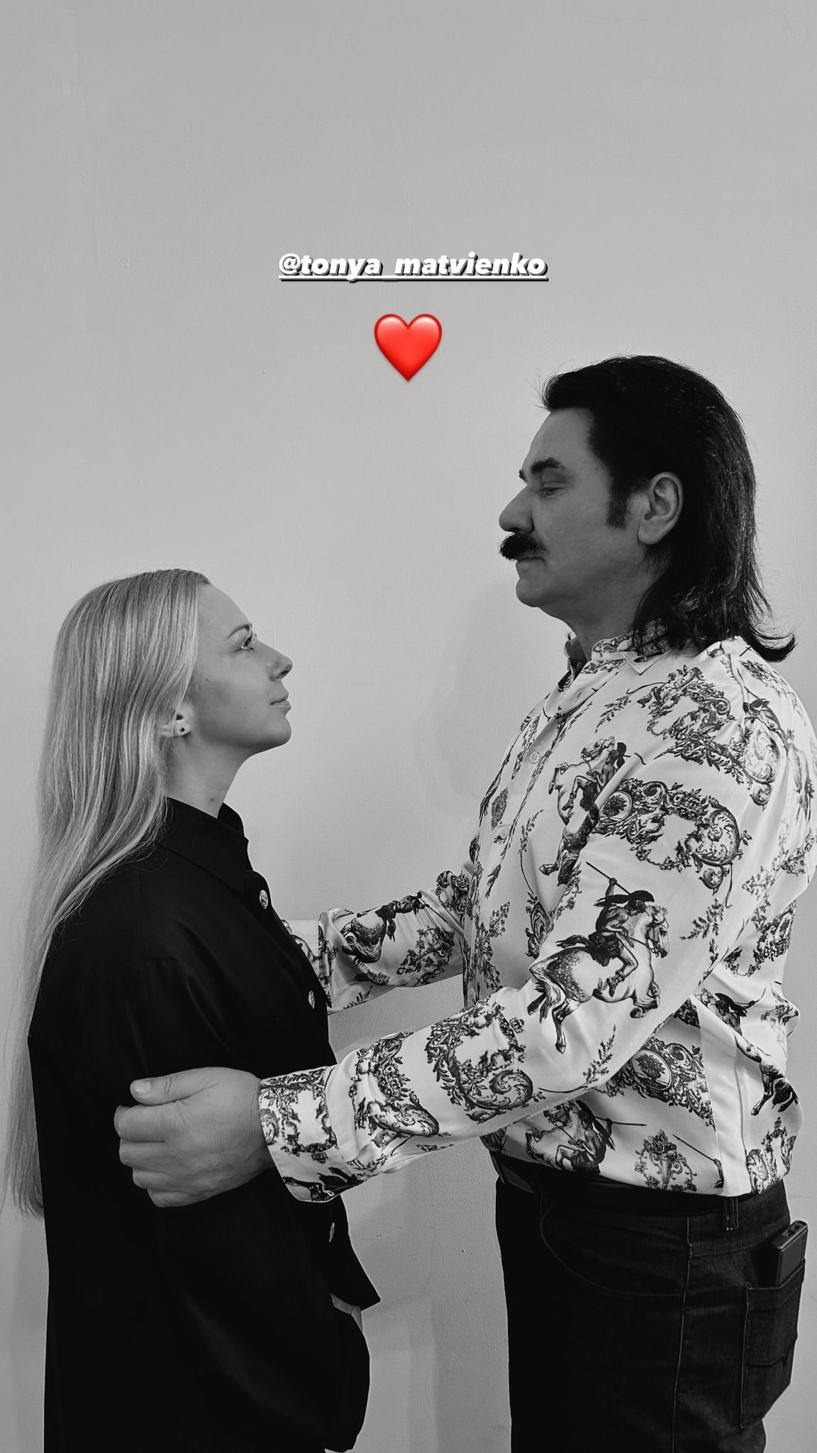 Павел Зибров с Тоней Матвиенко / © instagram.com/pavlo_zibrov