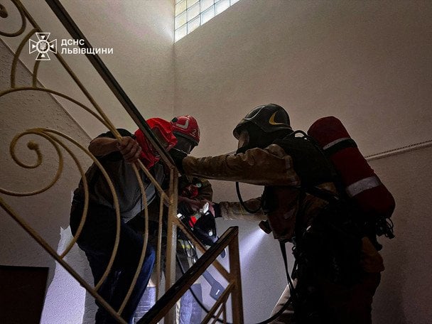 Пожар во Львовской области