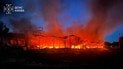 В Киеве горит рынок возле метро «Почайна»