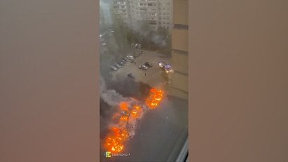 Воронеж в огне после атаки 26 октября: последствия сняли на видео