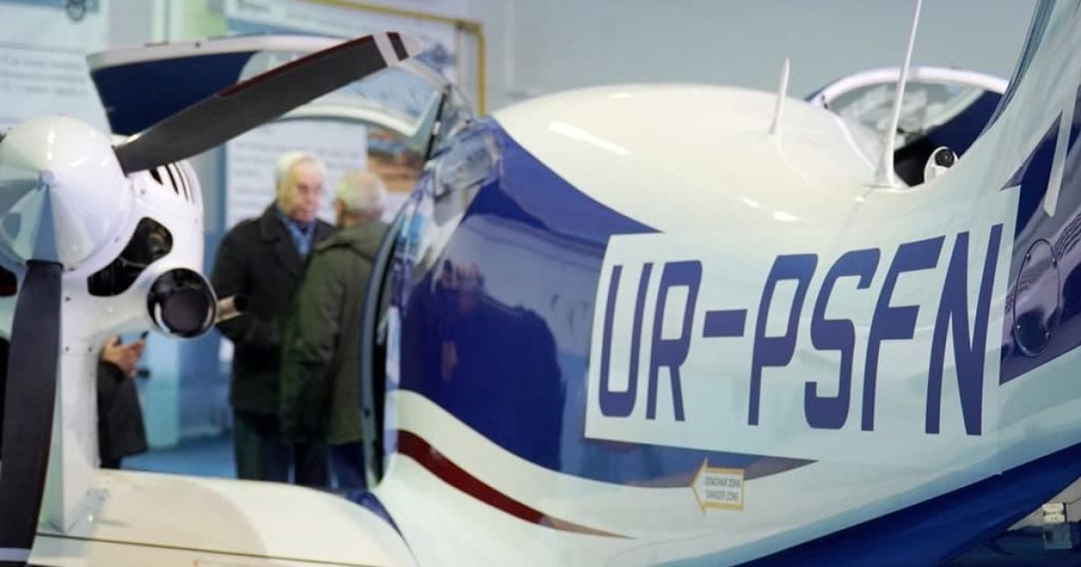 Літак аеротаксі_3 / © Telegram / Одесса Сейчас