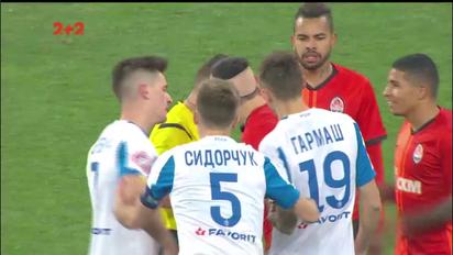 Динамо - Шахтер - 1:1. Видео удаления Степаненко