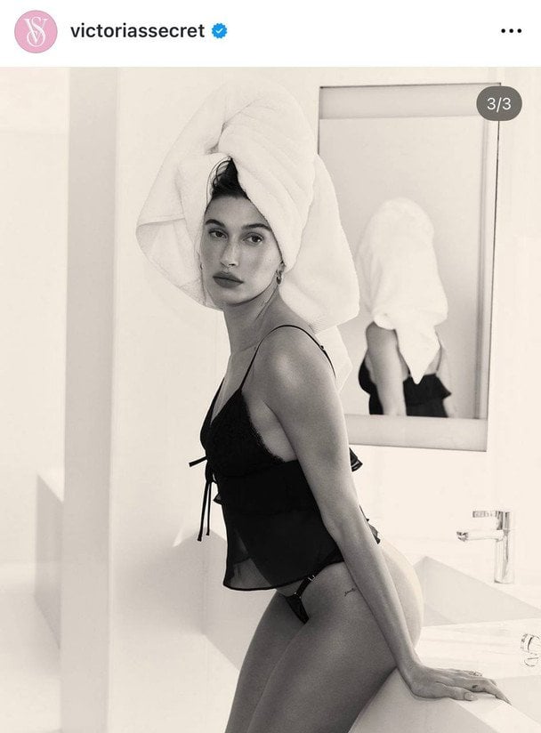 Гейлі Бібер знялася для Victoria’s Secret / © Instagram Гейлі Бібер