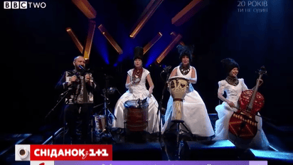 Український гурт «ДахаБраха» виступив в ефірі головного музичного шоу Британії