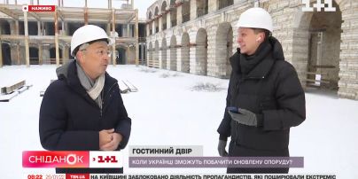 В Киеве начали спасать легендарный Гостиный двор