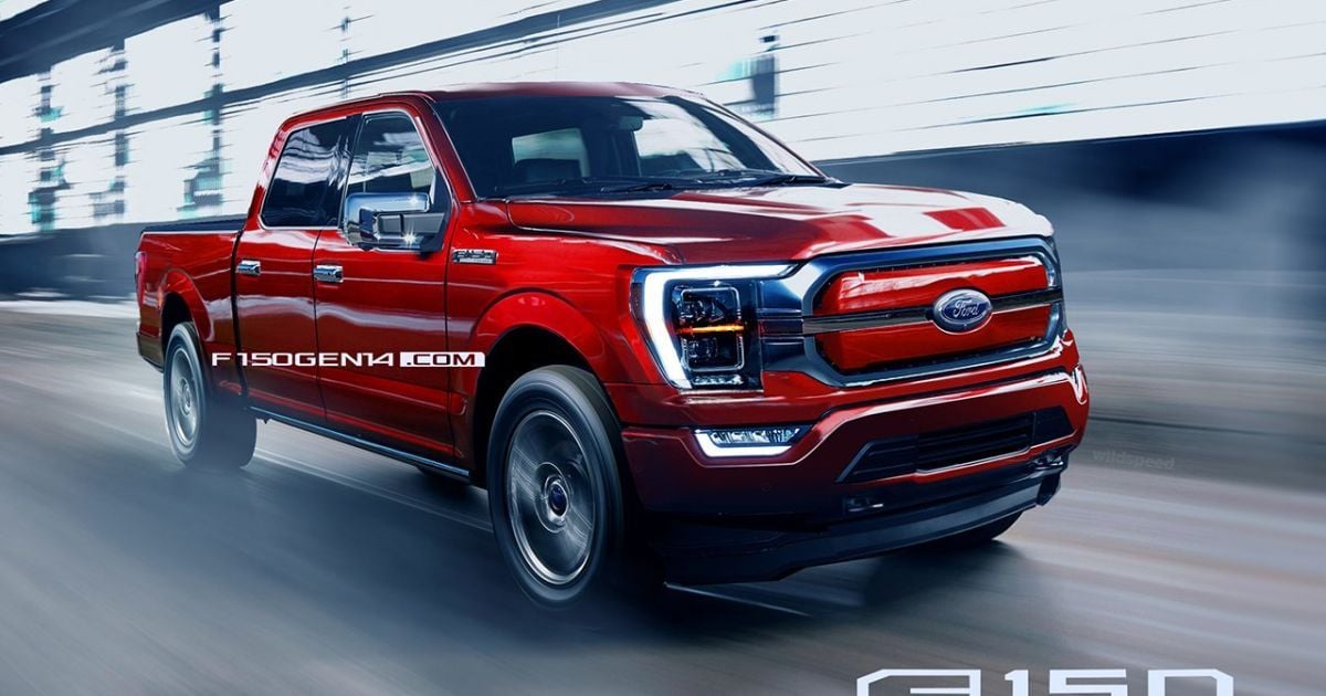 Електропікап Ford F-150 показали на нових рендерах