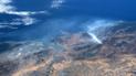 Как масштабный пожар в Калифорнии выглядит из космоса. Смотрите фото астронавта NASA