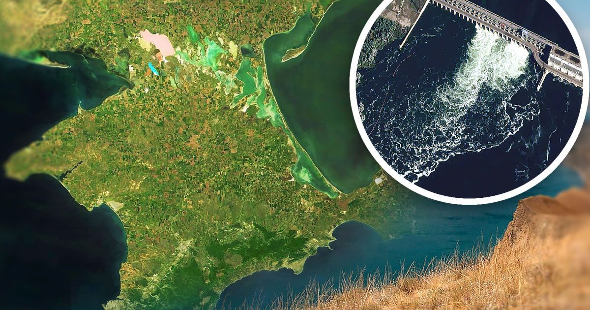 Що відбувається у Криму з водою та чи перетвориться він на пустелю / Колаж ТСН.ua