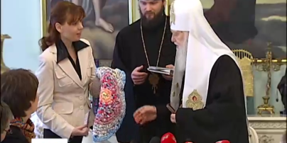Патриарх Филарет наградил волонтеров из Полтавщины