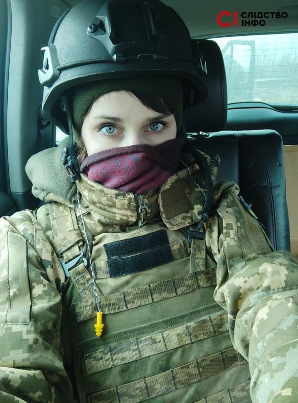 Военная медик Оксана/Фото: "Слидство. Инфо"