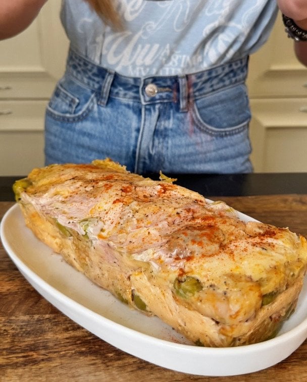 Домашня куряча шинка з оливками tiktok.comolga.riabenko