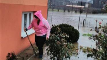 Закарпаття інтенесивно підтоплює. / © Час Закарпаття